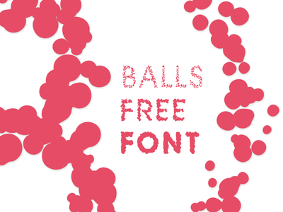 Balls Family Free Font